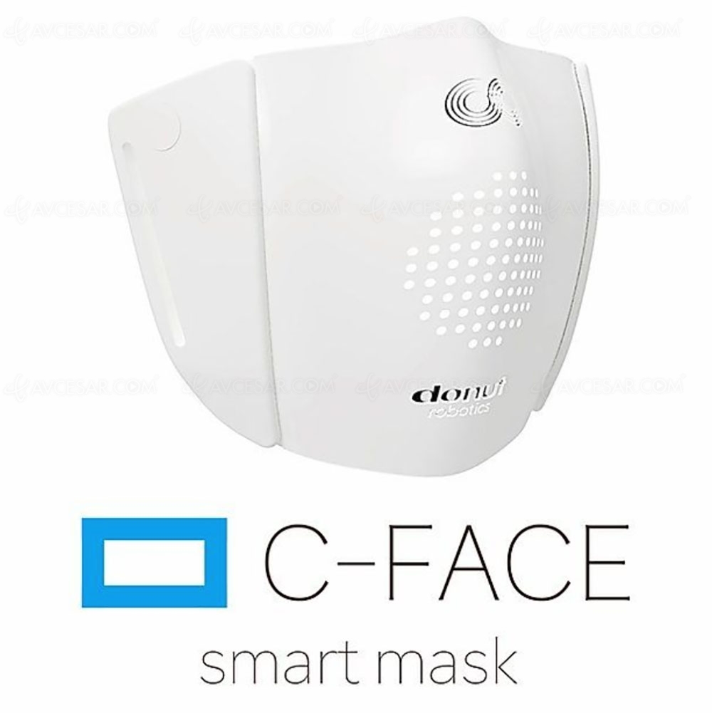C‑Face, le masque anti-Covid fait aussi traducteur 8&nbsp;langues