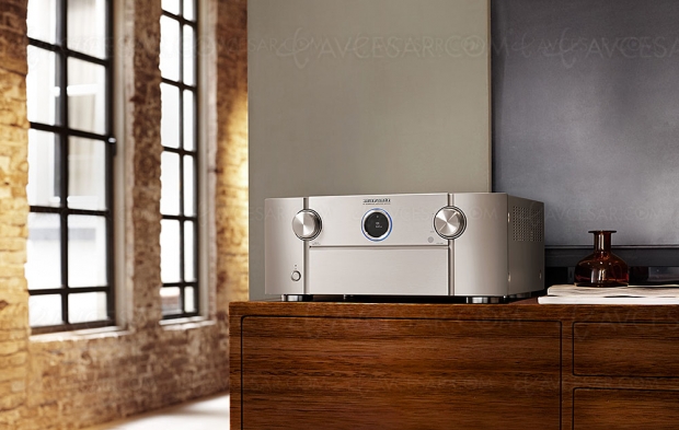 Marantz SR7015 : 9.2, Auro 3D, Upscaling Ultra HD 8K, Siri, Google Assistant, Alexa, eARC, multiroom Heos, HDR, AirPlay 2, Dolby Atmos 7.1.4 et DTS:X 11.1