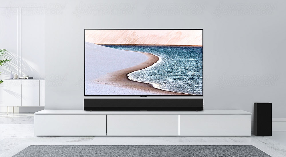LG GX barre de son&nbsp;: 3.1, eARC, 420&nbsp;W, HDMI&nbsp;2.1, Dolby Atmos&nbsp;et&nbsp;DTS:X