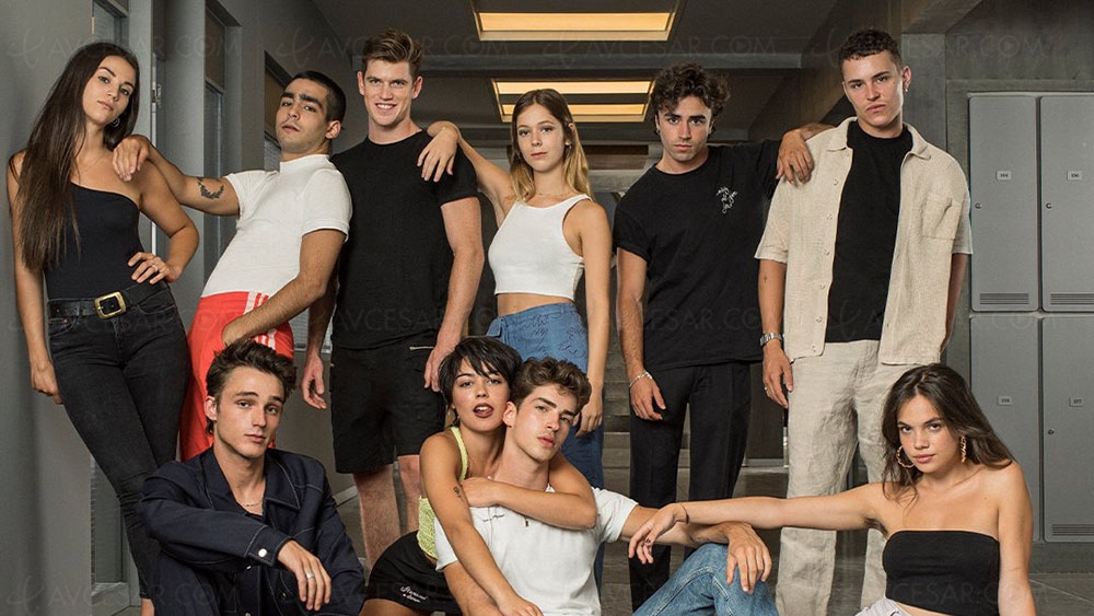 Elite saison&nbsp;4, photo de classe des anciens (qui redoublent) et&nbsp;des&nbsp;nouveaux