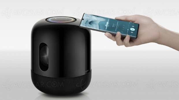 Huawei Sound X, enceinte Bluetooth/NFC et Wi‑Fi avec son à 360°