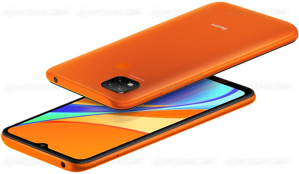Smartphone Xiaomi Redmi&nbsp;9C&nbsp;NFC, entrée de gamme compatible&nbsp;NFC