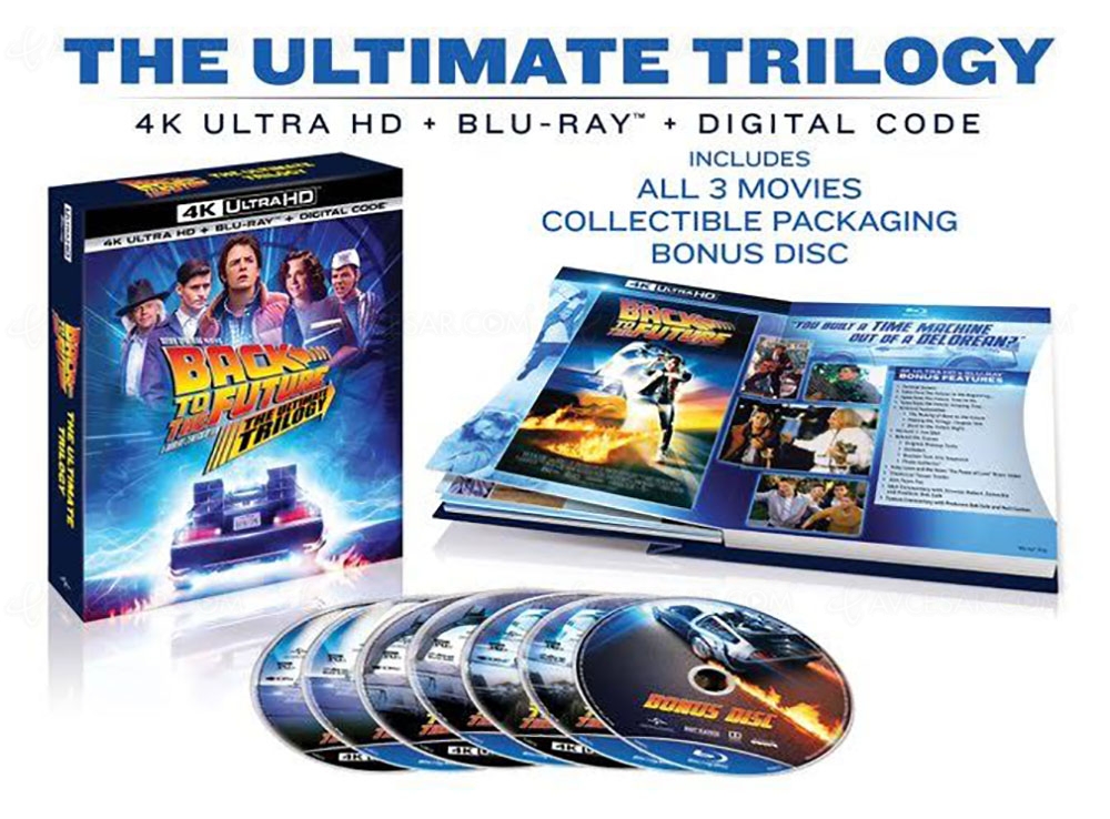 Trilogie Retour vers le futur pour la première fois en&nbsp;4K,&nbsp;visuel&nbsp;!
