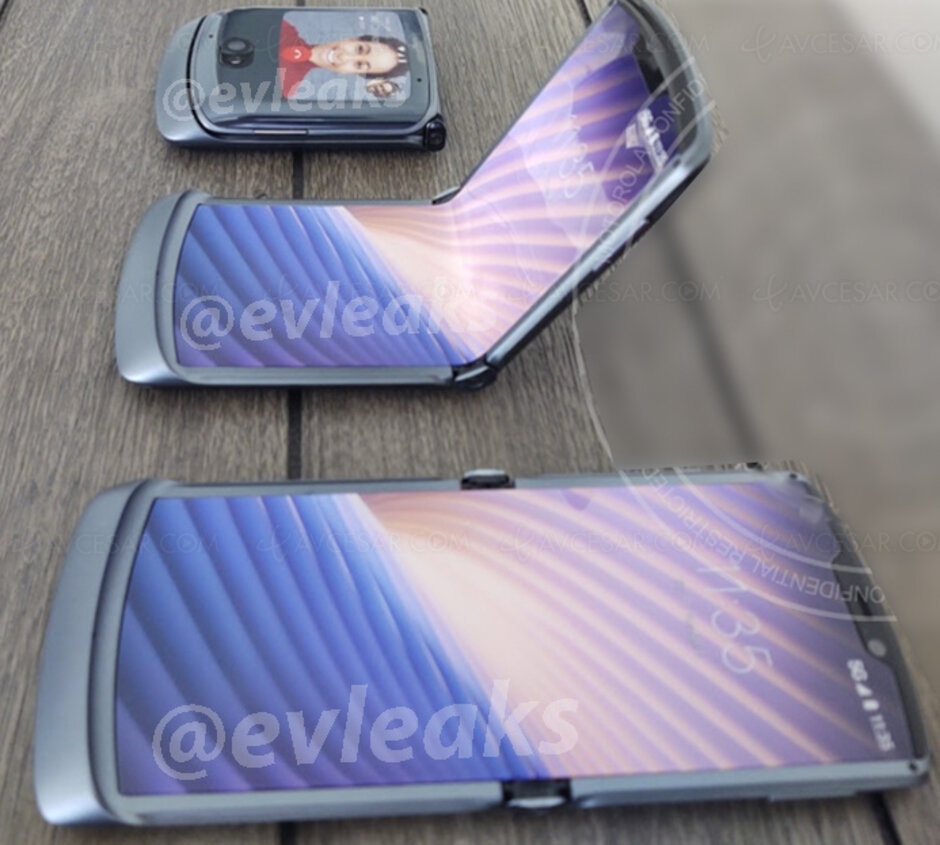 Fuite&nbsp;: smartphone Motorola Razr&nbsp;5G&nbsp;en&nbsp;image
