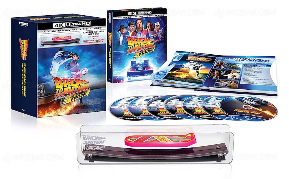 Un vrai hoverboard avec la trilogie Retour vers le&nbsp;futur&nbsp;4K&nbsp;!