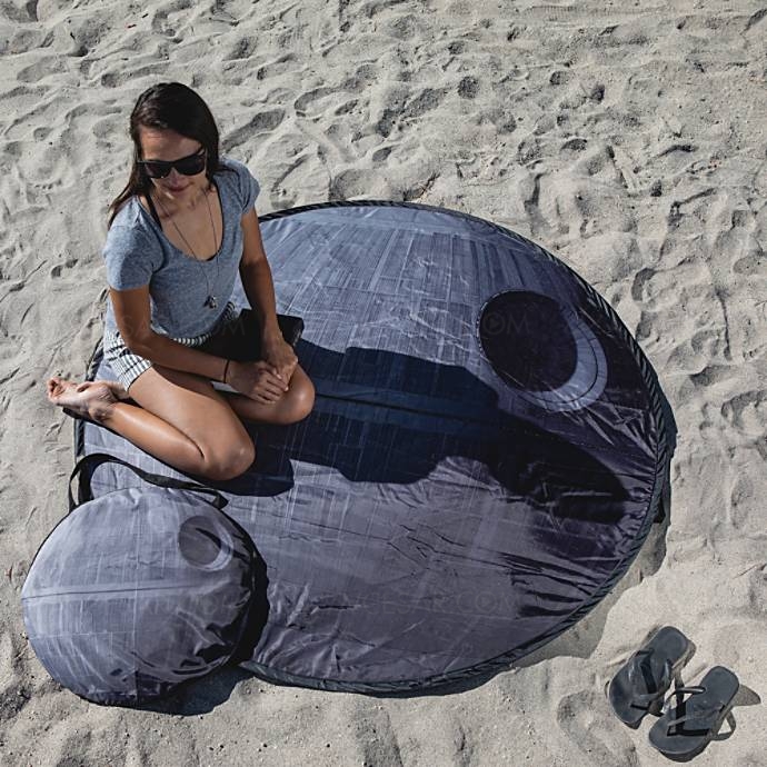 Serviette de plage rétractable Star Wars&nbsp;Étoile&nbsp;Noire