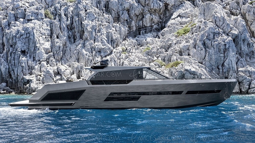 Super Yacht Mazu&nbsp;82, une toile sous&nbsp;les&nbsp;étoiles