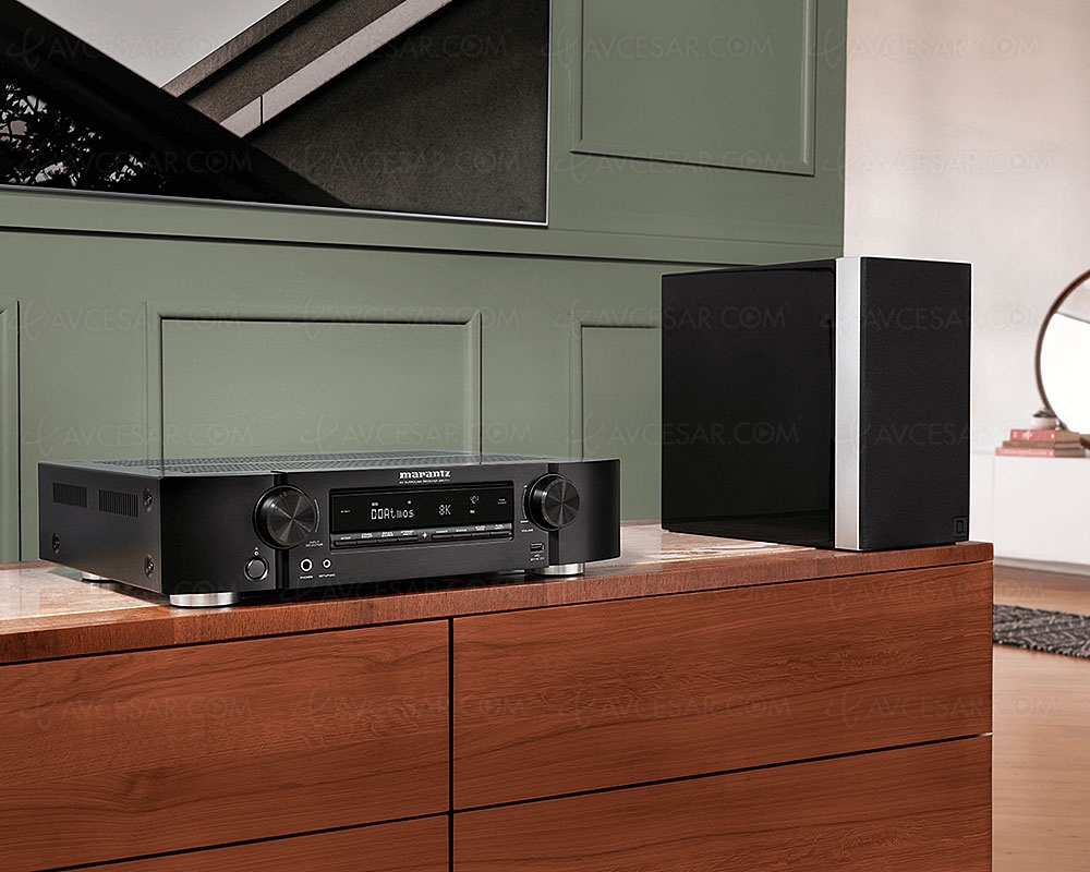Marantz NR1711, ampli slim&nbsp;7.2, Ultra&nbsp;HD&nbsp;8K, Alexa, Google Assistant, Siri, multiroom Heos, Dolby Atmos, DTS:X, HDR&nbsp;Dolby&nbsp;Vision…