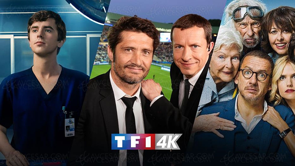 TF1 4K, des films et des séries Ultra&nbsp;HD en&nbsp;plus du&nbsp;sport à&nbsp;partir du&nbsp;23&nbsp;août