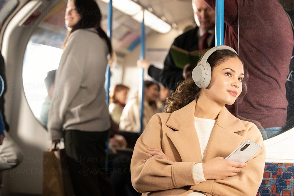 Sony WH‑1000XM4, casque Bluetooth LDAC et réduction active de bruit&nbsp;intelligente