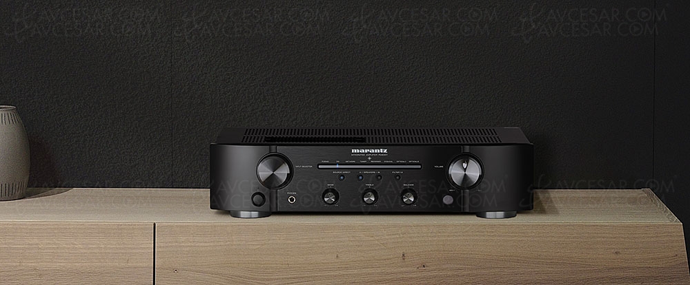 Marantz PM6007, amplificateur&nbsp;2.1 +&nbsp;Dac stéréo audiophile&nbsp;(AK4490)