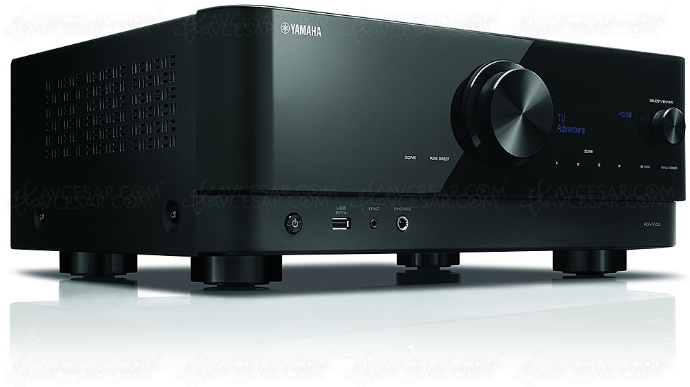Yamaha RX-V4A&nbsp;: ampli 5.2, HDMI&nbsp;2.1, 8K, HDR Dolby&nbsp;Vision, HDR10+, AirPlay&nbsp;2…
