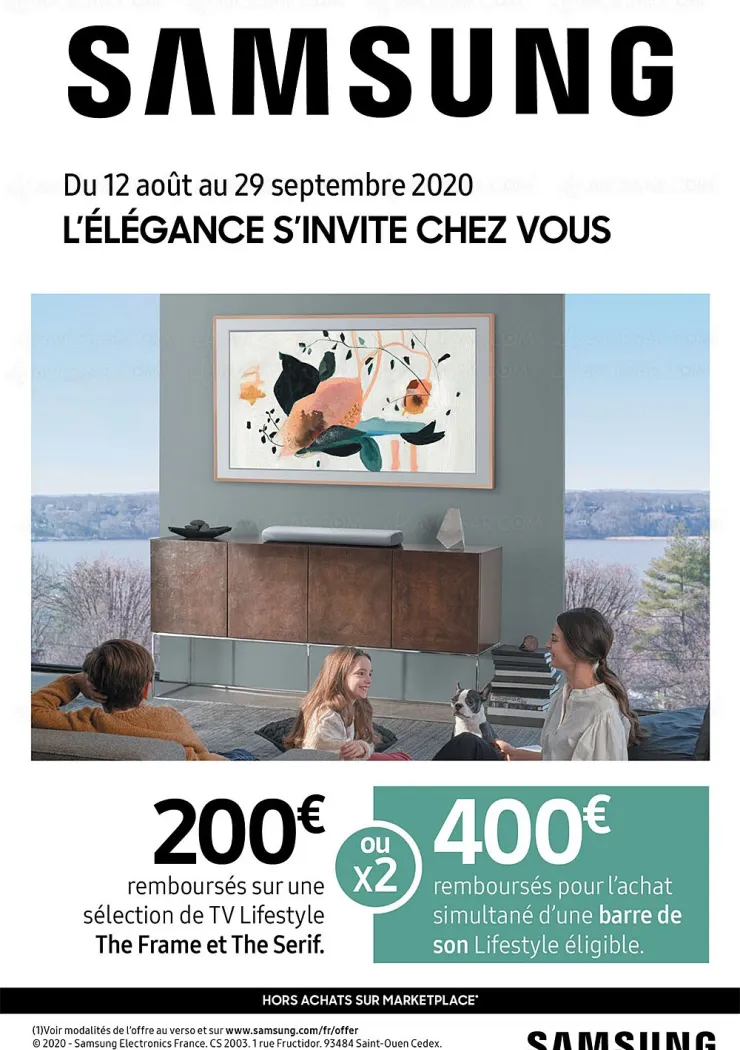 offre-de-remboursement-tv-samsung-the-frame-the-serif-200-rembourses-400-avec-l-achat-d-une-barre-de-son