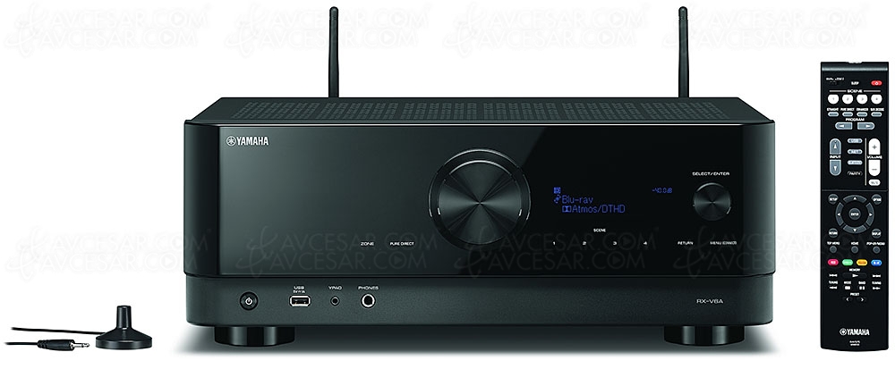 Yamaha RX-V6A&nbsp;: ampli 7.2, HDMI&nbsp;2.1, 8K, HDR Dolby&nbsp;Vision, Dolby&nbsp;Atmos, DTS:X, HDR10+, AirPlay&nbsp;2…