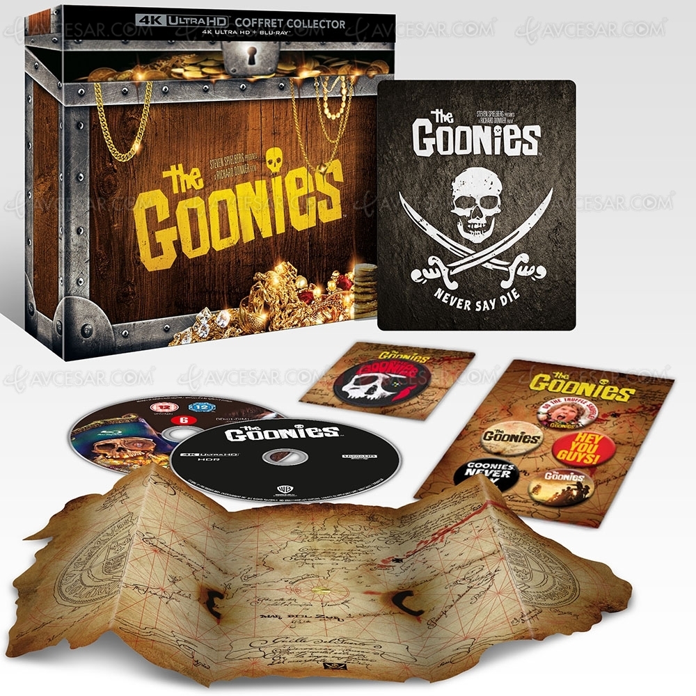 Visuels et goodies des nouveaux 4K&nbsp;Steelbook Collector&nbsp;Warner