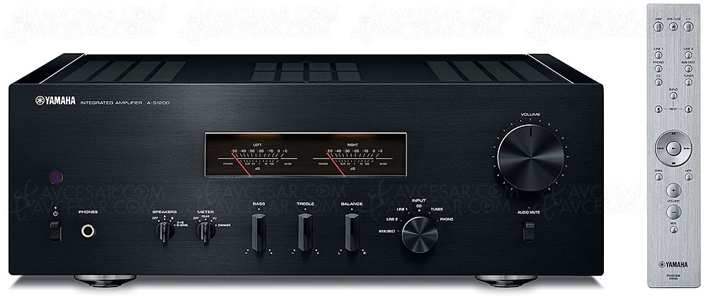 Test amplificateur stéréo Yamaha&nbsp;A‑S1200, en&nbsp;ligne