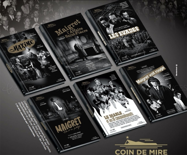 Le commissaire Maigret mène l’enquête dans trois adaptations inédites, bientôt chez Coin de mire cinéma