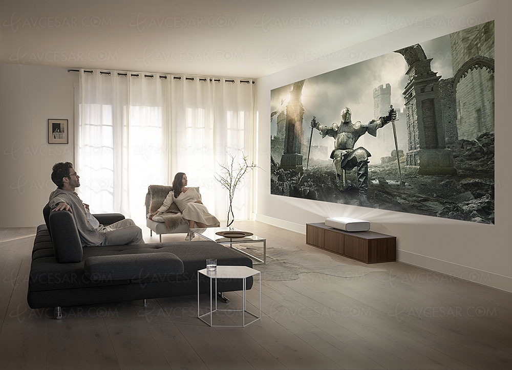 IFA 20 > Samsung The Premiere&nbsp;LSP7T, vidéoprojecteur Ultra&nbsp;HD 4K&nbsp;ultracourte&nbsp;focale