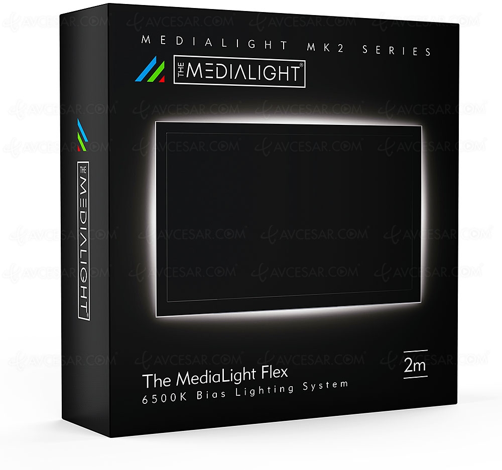 The Medialight MK2&nbsp;Flex, pour une meilleure image&nbsp;TV et éviter la&nbsp;fatigue&nbsp;oculaire