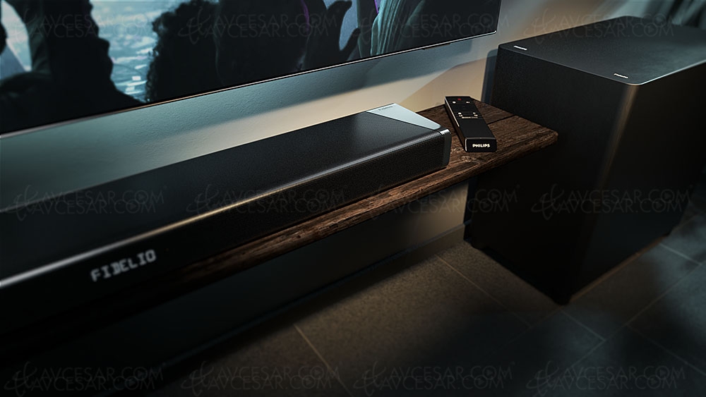 IFA 20 > Philips Fidelio B95, barre de son Dolby Atmos&nbsp;5.1.2, DTS:X, DTS&nbsp;Play‑Fi et&nbsp;Imax&nbsp;Enhanced