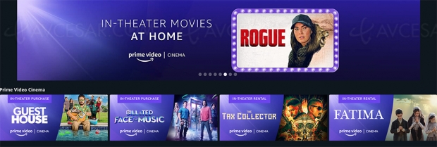 Amazon Prime Video Cinema : les films en salle, à la maison