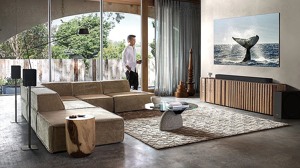 Samsung HW‑Q950T, barre de son Dolby Atmos&nbsp;9.1.4/DTS:X et&nbsp;Q‑Symphony