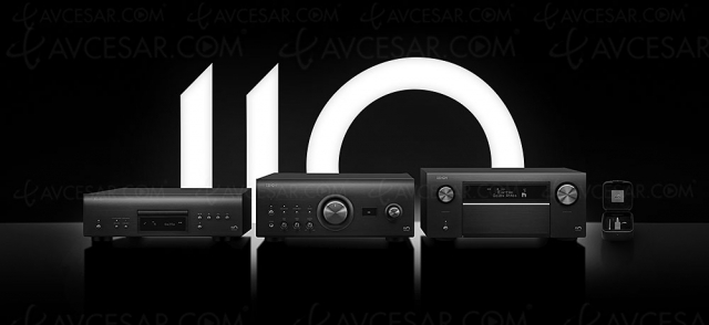 Denon fête son 110e anniversaire avec quatre produits d'exception