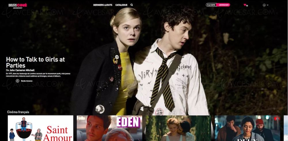 UniversCiné lance sa plateforme de streaming par&nbsp;abonnement