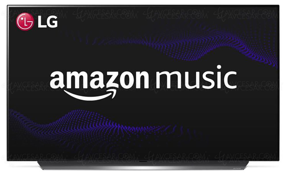 Amazon Music disponible sur les téléviseurs&nbsp;LG, gammes 2016&nbsp;à&nbsp;2020