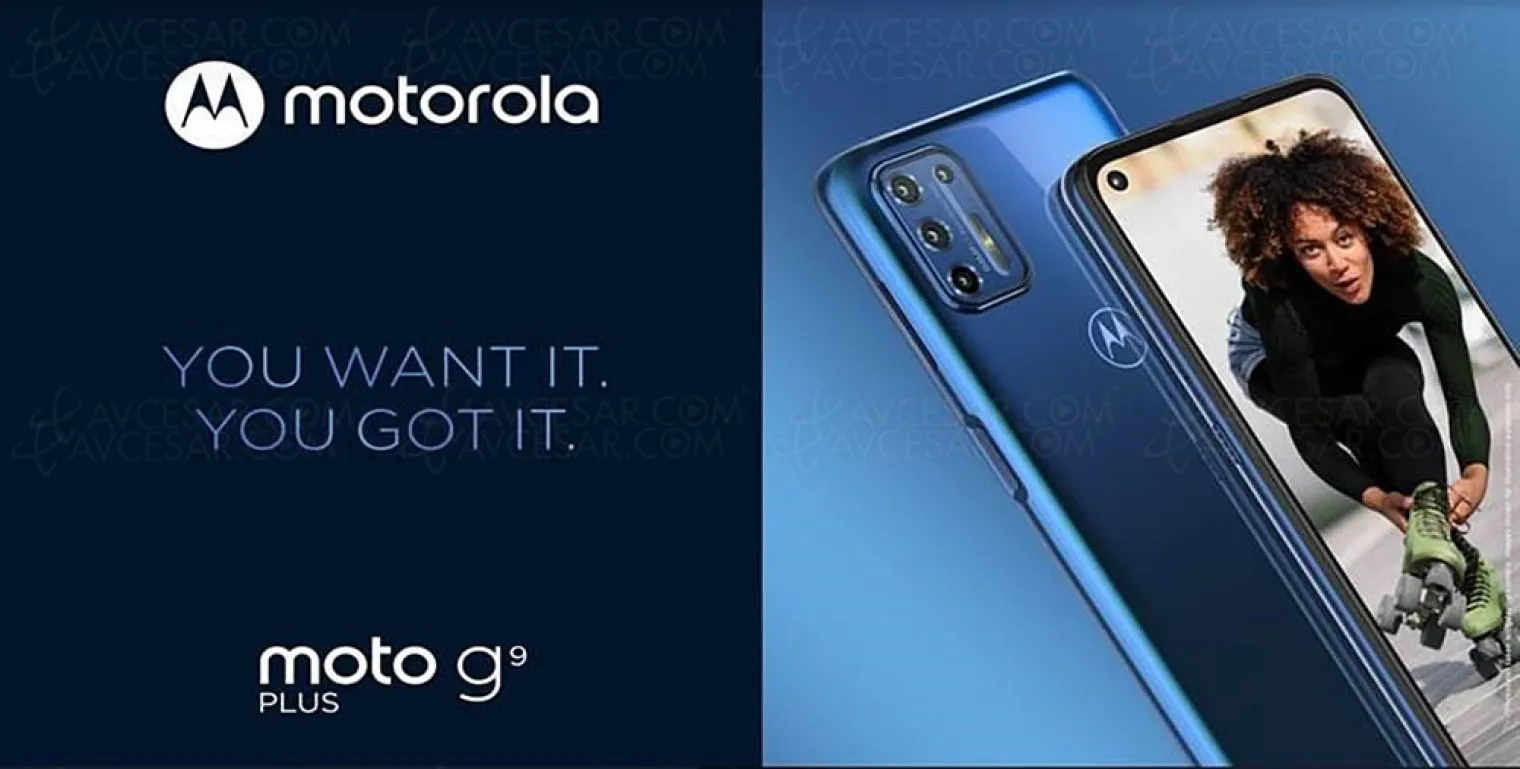 Smartphone Moto G9 Plus, l'ultime Moto G ?