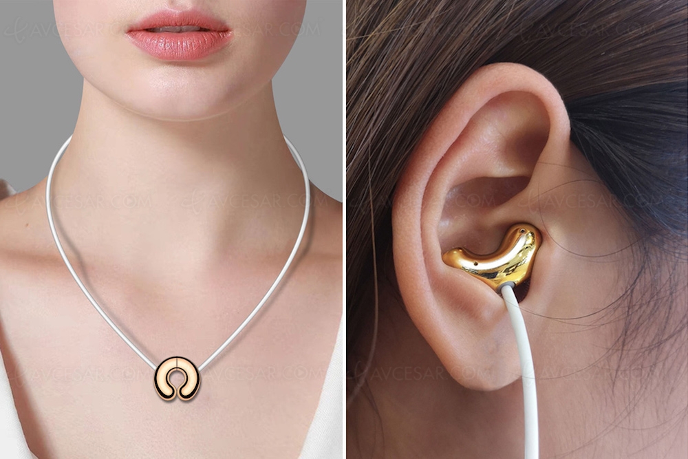Jade Culture Earphone Jue&nbsp;20, écouteurs ET collier, la&nbsp;classe&nbsp;audio