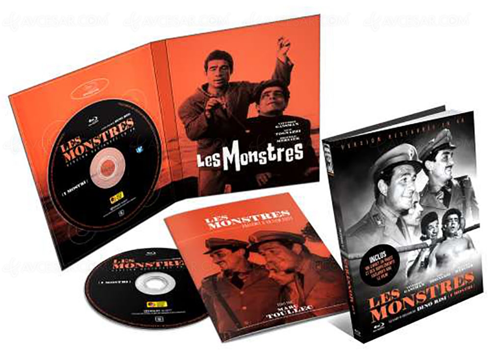 Les monstres&nbsp;: la comédie féroce de Dino Risi en mediabook Collector restauré&nbsp;en&nbsp;4K