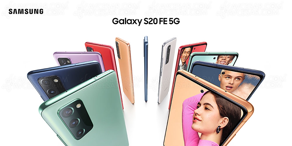 Smartphones Samsung Galaxy&nbsp;S20&nbsp;FE&nbsp;: écran&nbsp;120&nbsp;Hz et&nbsp;5G