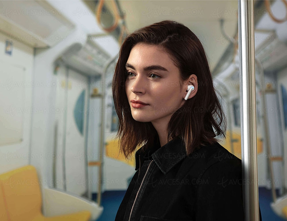 Écouteurs Oppo True Wireless Enco&nbsp;W51 à réduction de&nbsp;bruit&nbsp;active