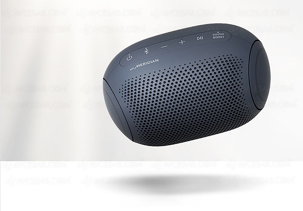 LG Xboom PL2&nbsp;: enceinte Bluetooth nomade, étanche et technologie&nbsp;Meridian