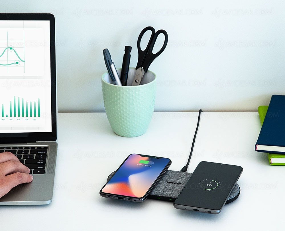 PNY&nbsp;Technologies Wireless Charging&nbsp;Stand et Dual Wireless, nouveaux chargeurs sans‑fil&nbsp;Qi