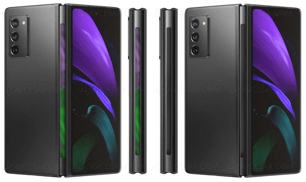 Trois écrans pour le&nbsp;Samsung Galaxy&nbsp;Fold&nbsp;3&nbsp;?