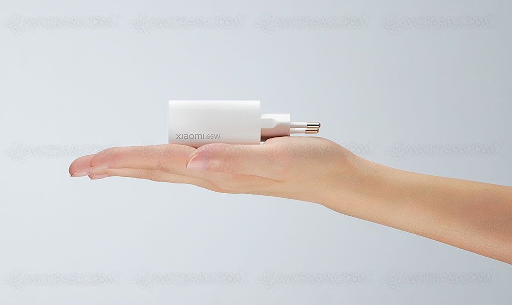 Xiaomi Mi 65W Fast&nbsp;Charger, chargeur de voyage USB‑C&nbsp;pour&nbsp;2021