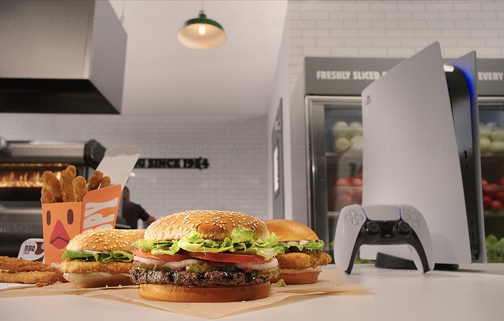 (MAJ) Burger King offre des&nbsp;PlayStation&nbsp;5