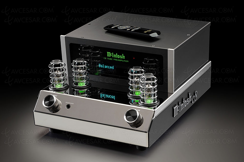 McIntosh C8, nouveau préamplificateur stéréo&nbsp;à&nbsp;tubes