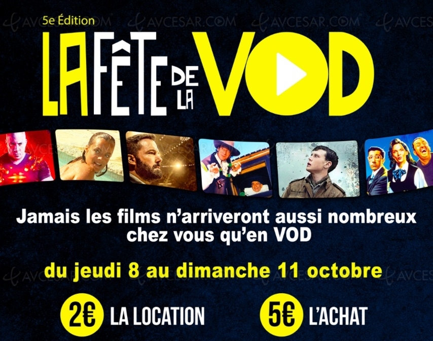 Franc succès pour la 5e&nbsp;Fête de&nbsp;la&nbsp;VOD