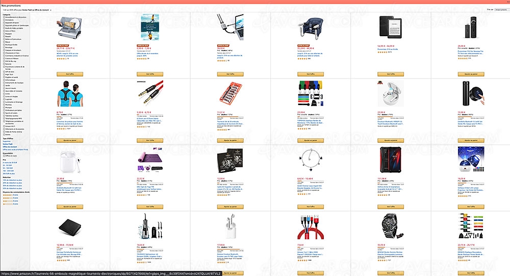 Pré-Black Friday 2020 Amazon, 4&nbsp;595&nbsp;offres jusqu'à&nbsp;&#8209;94%