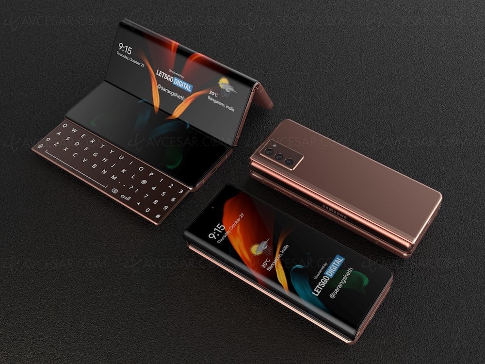 Double pliure et clavier rétractable pour le&nbsp;Samsung Galaxy&nbsp;Z&nbsp;Fold&nbsp;3&nbsp;?