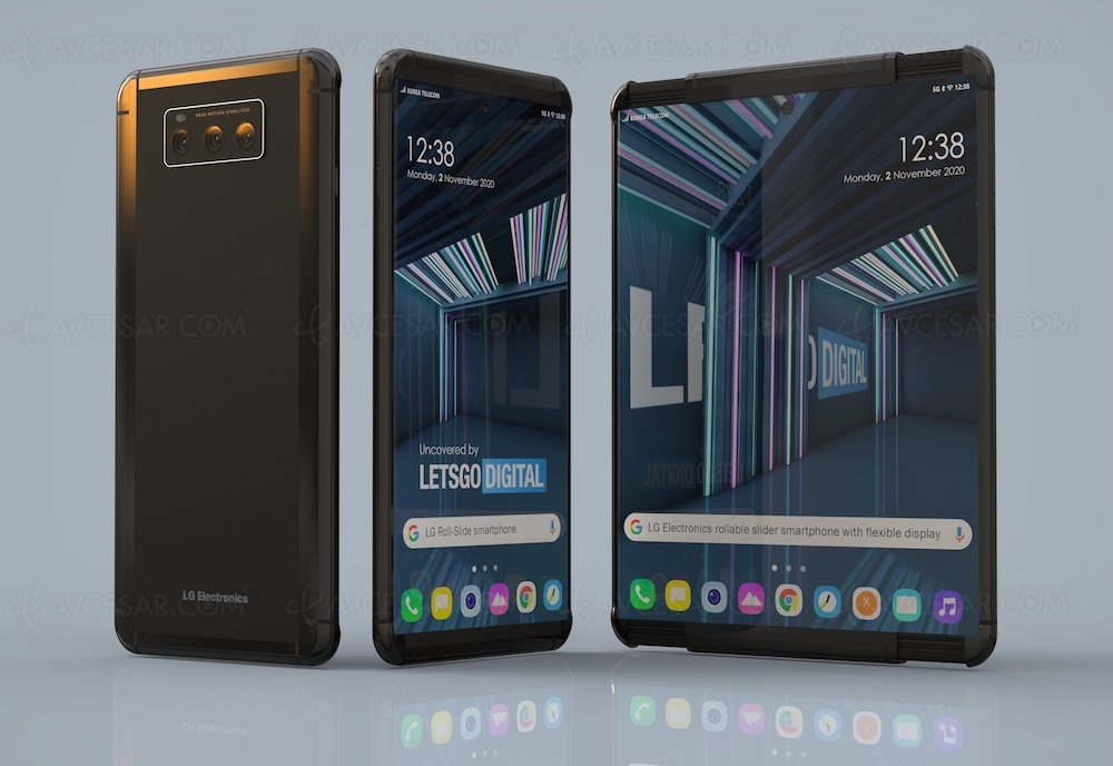 Écran rétractable et enroulable pour le prochain smartphone&nbsp;LG&nbsp;?