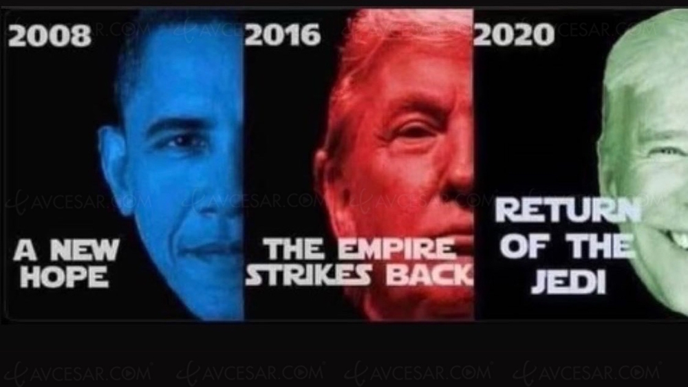 Obama, Trump et Biden dans&nbsp;Star&nbsp;Wars&nbsp;?