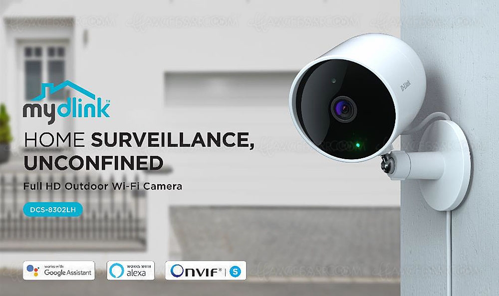 D-Link DCS-8302LH, caméra de surveillance intérieure/extérieure