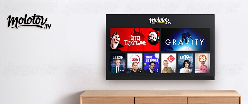 Panasonic et Molotov lancent le&nbsp;TV sans tuner, en&nbsp;Wi‑Fi ou&nbsp;Ethernet