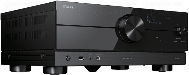 Yamaha RX-A2A : ampli 7.2, HDMI 2.1, 8K, HDR Dolby Vision, Dolby Atmos, DTS:X, HDR10+, AirPlay 2…