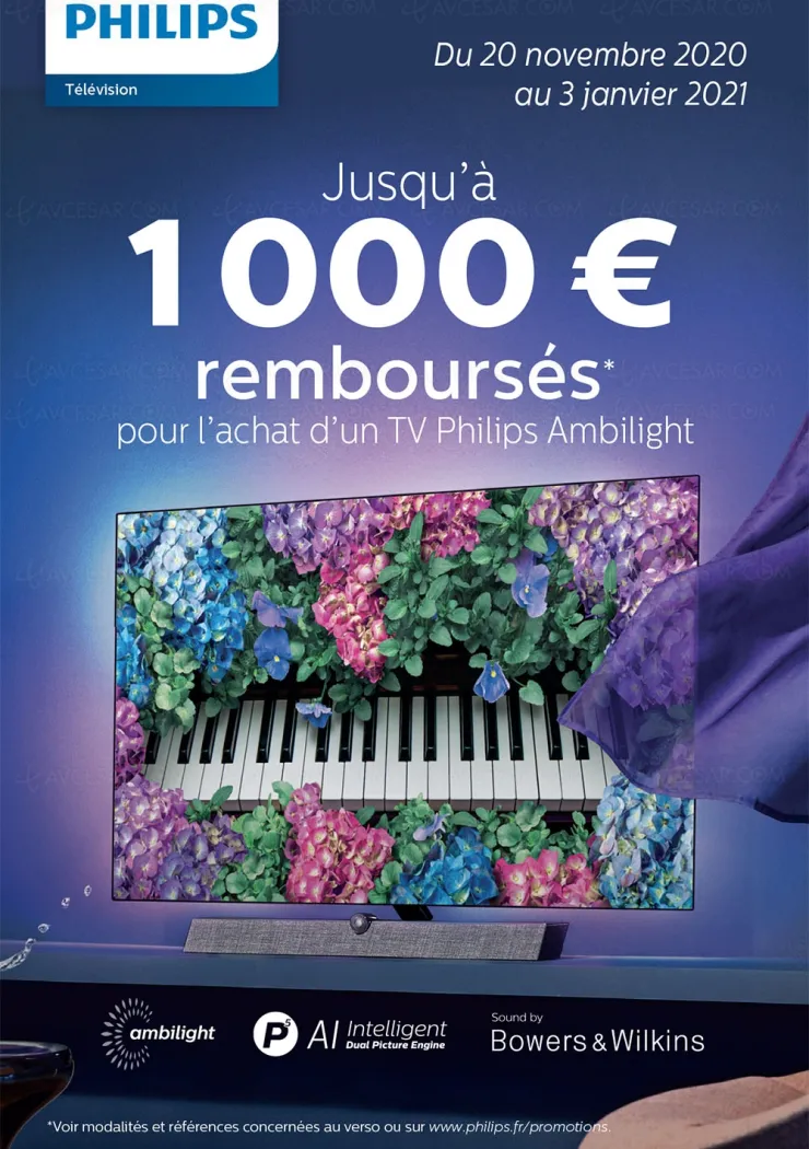 offre-de-remboursement-tv-philips-ambilight-prolongee-jusqu-a-1-000-rembourses