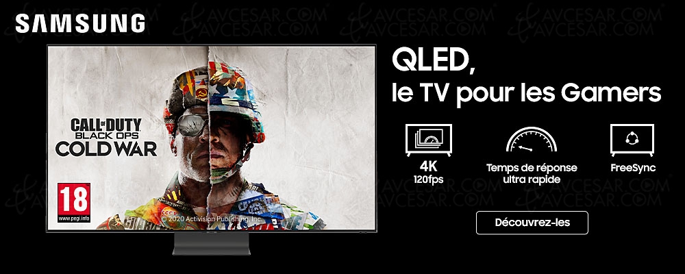 Quel TV pour PlayStation&nbsp;5/Xbox Series&nbsp;X&nbsp;? Un&nbsp;QLED Samsung HDMI&nbsp;2.1&nbsp;!